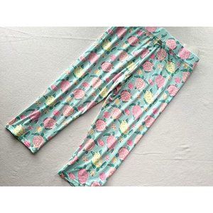 Womens Simply Southern Cropped Legging Topsail P18 Turtle One Size Fits Most NEW